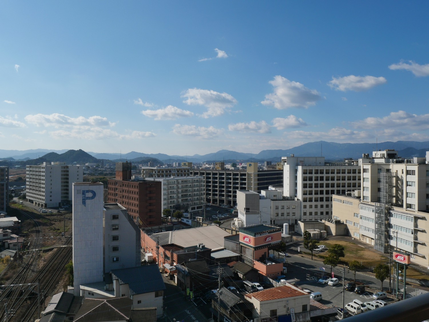 バルコニーからの風景