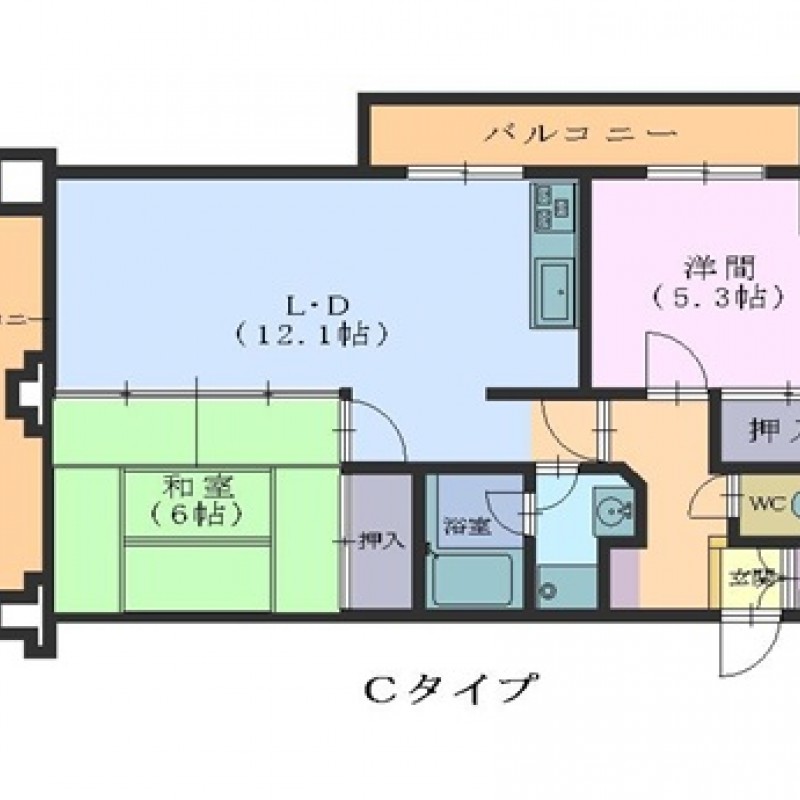 間取：イメージです