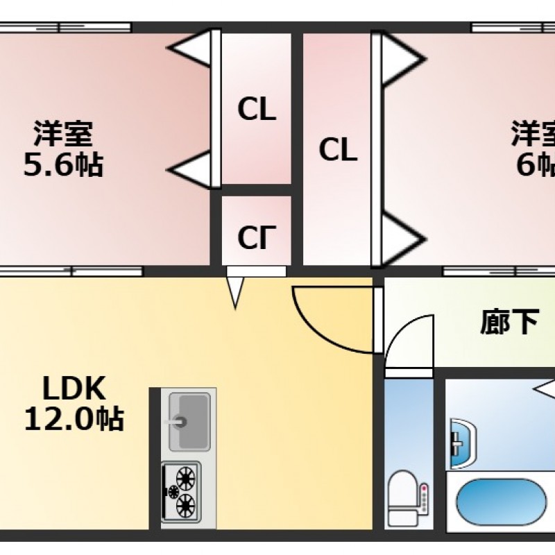 ニーズの高い角部屋です♪