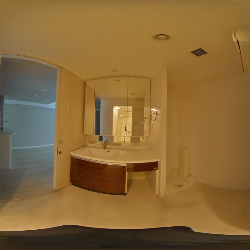 洗面所 洗濯機置場