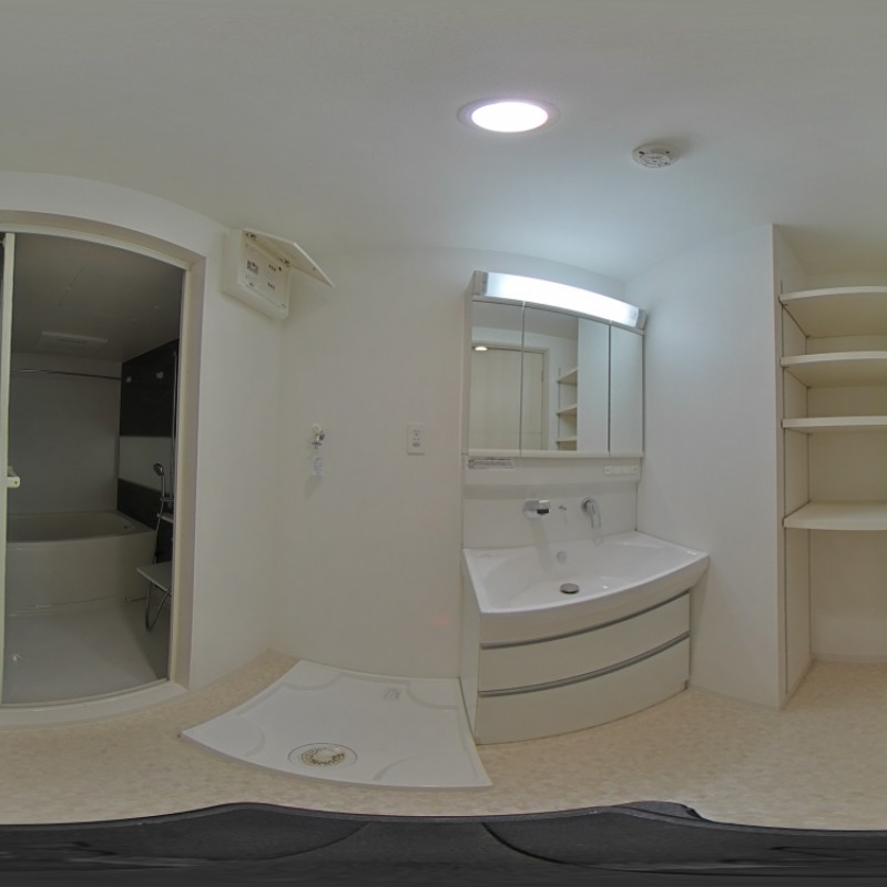 洗面所 洗濯機置場