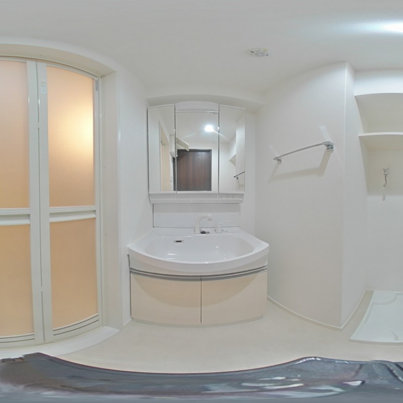 洗面台　洗濯パン