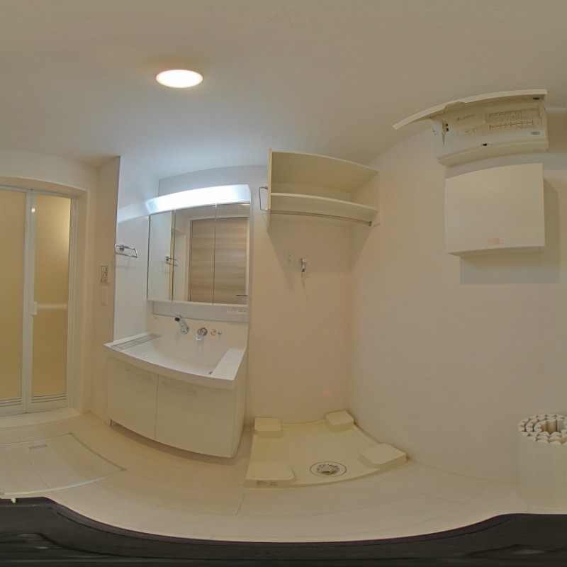 洗面所 洗濯機置場