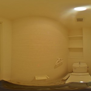 ※102号室のパノラマ写真です