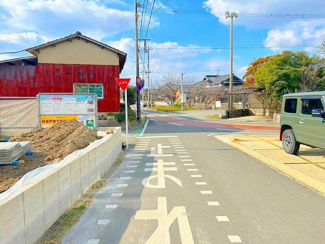 前面道路