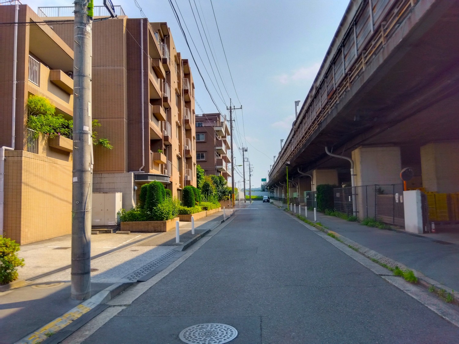 前面道路