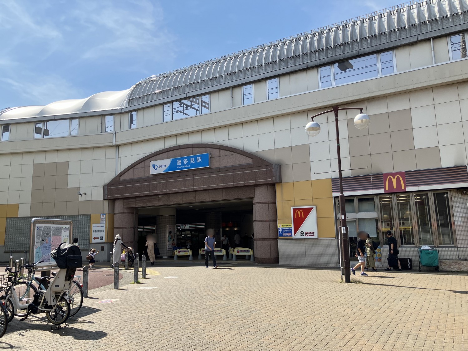 小田急線　喜多見駅　1500ｍ