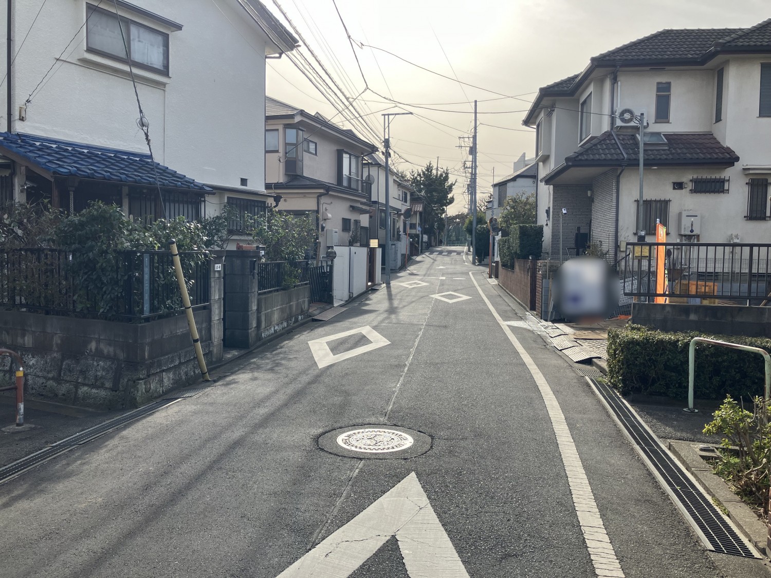 前面道路