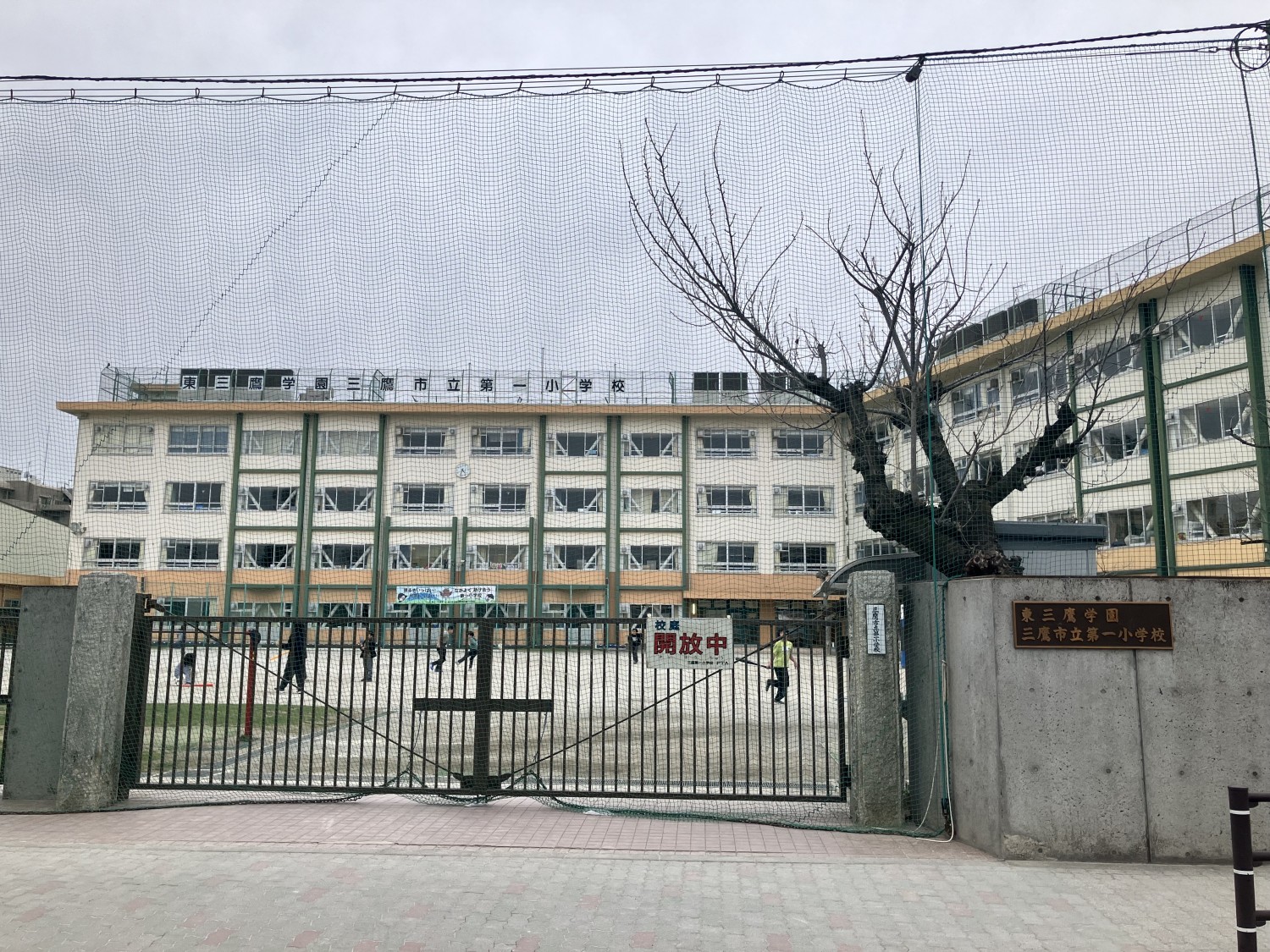 三鷹市立第一小学校　350ｍ