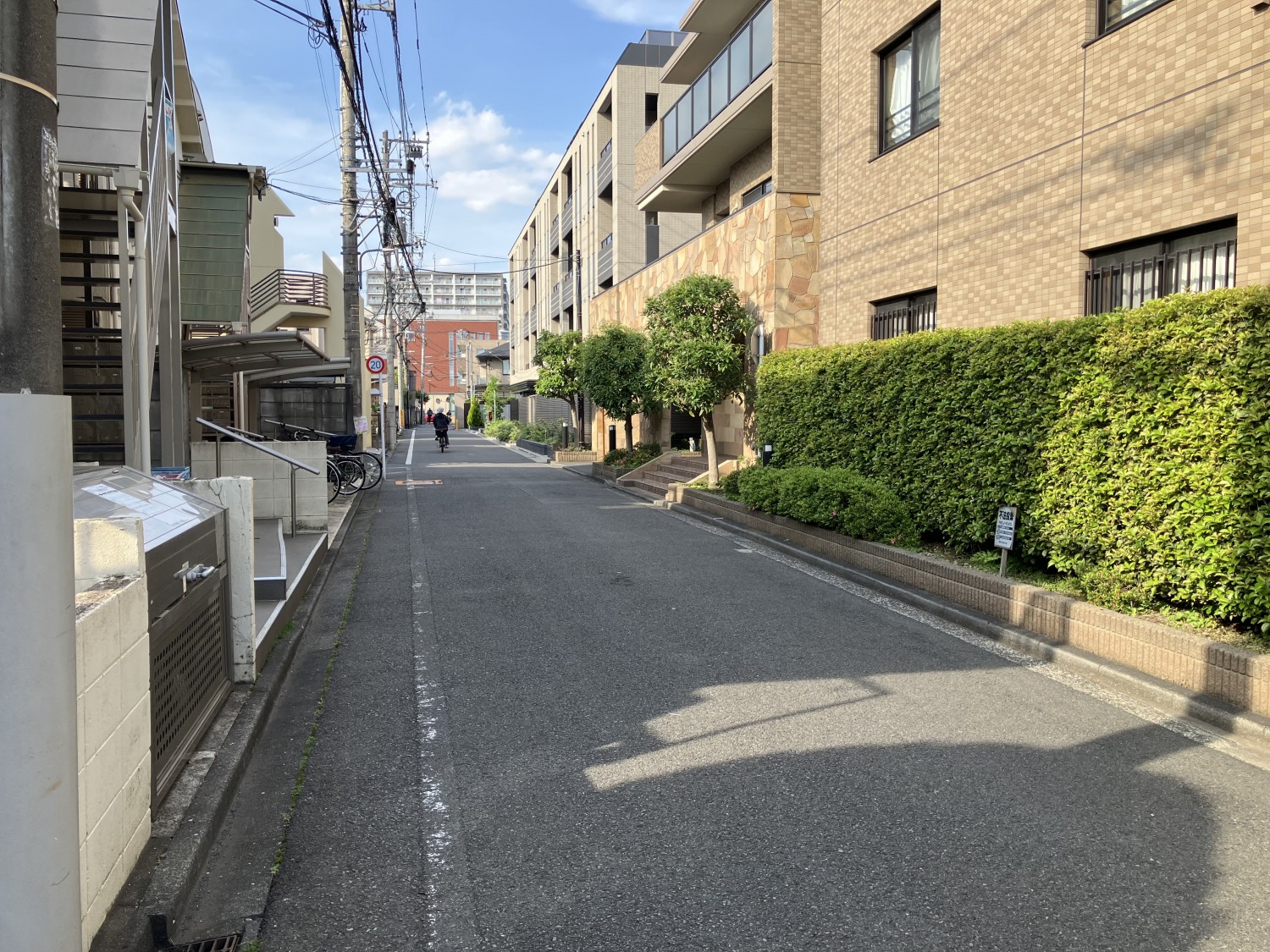 前面道路