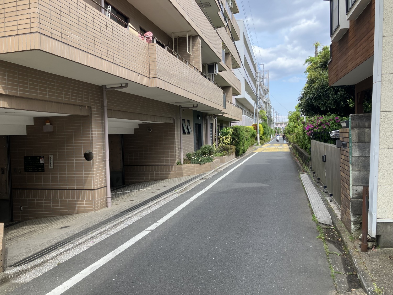 前面道路