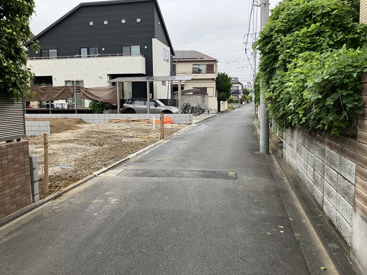 前面道路