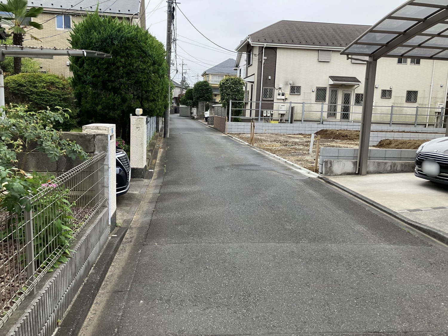 前面道路