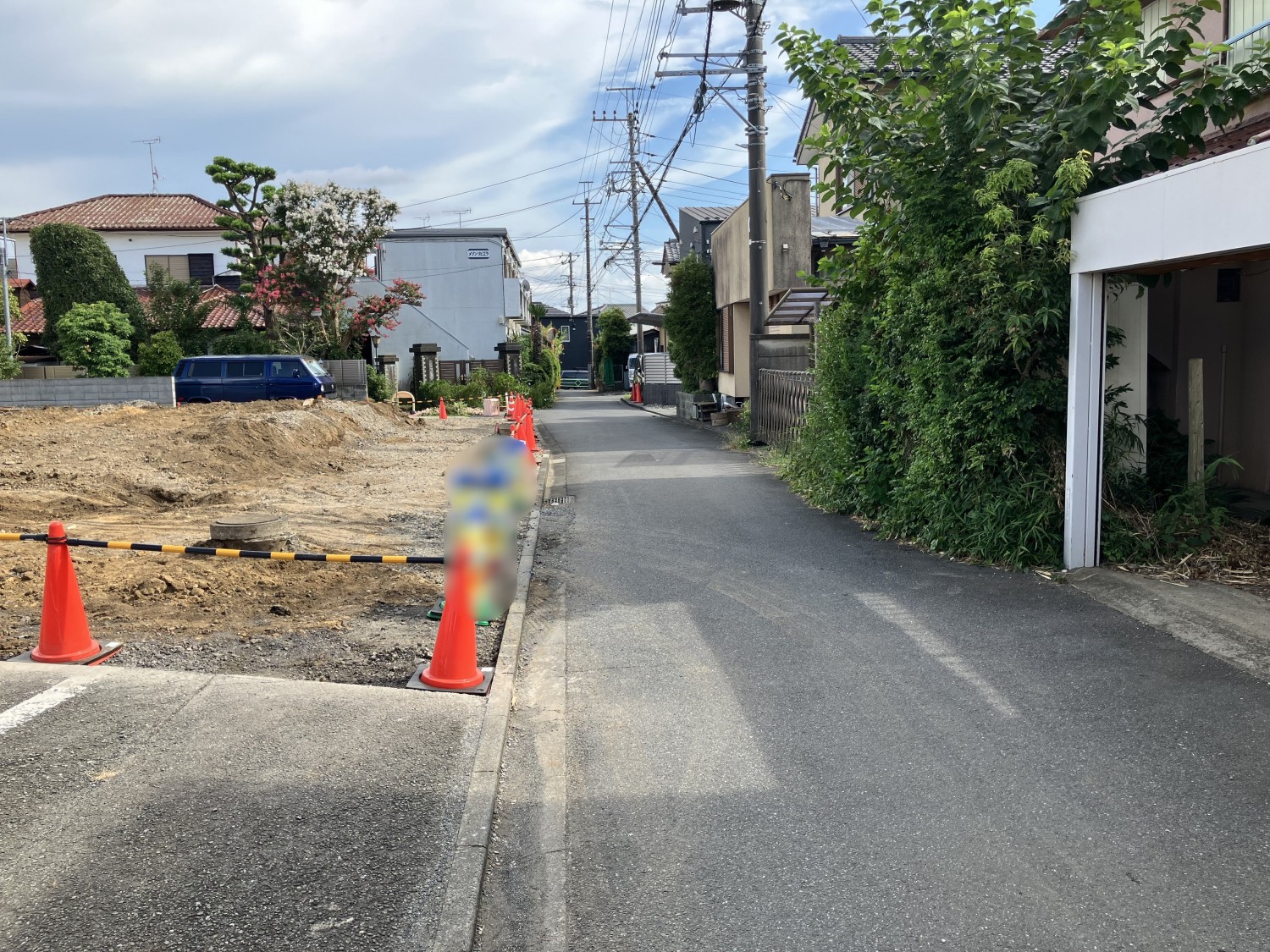 前面道路