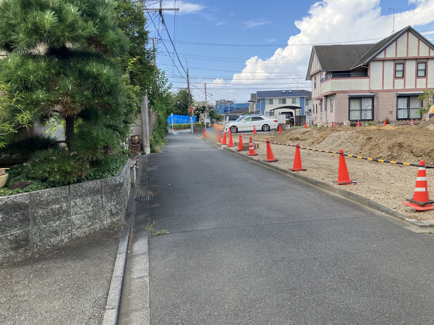 前面道路