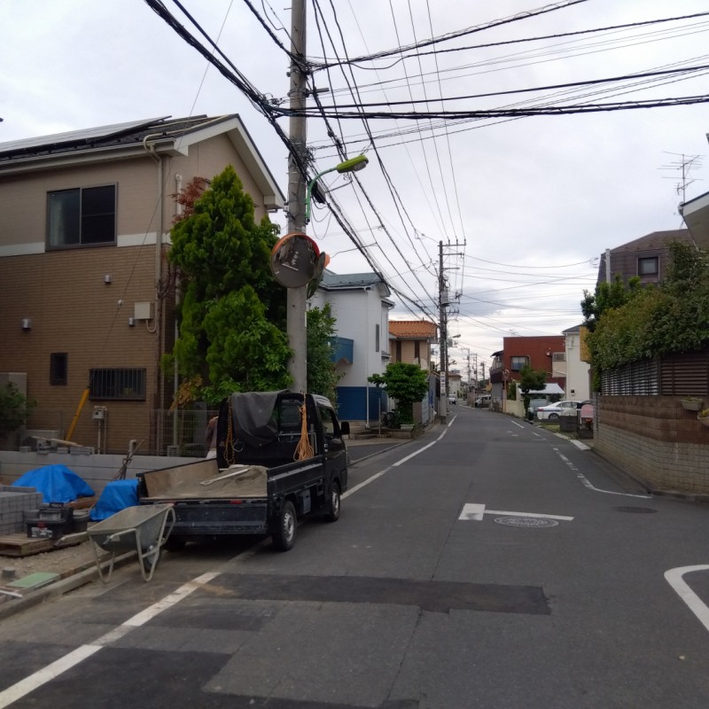 前面道路