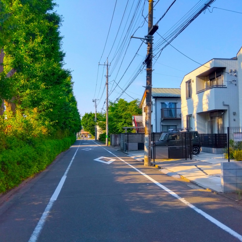 前面道路