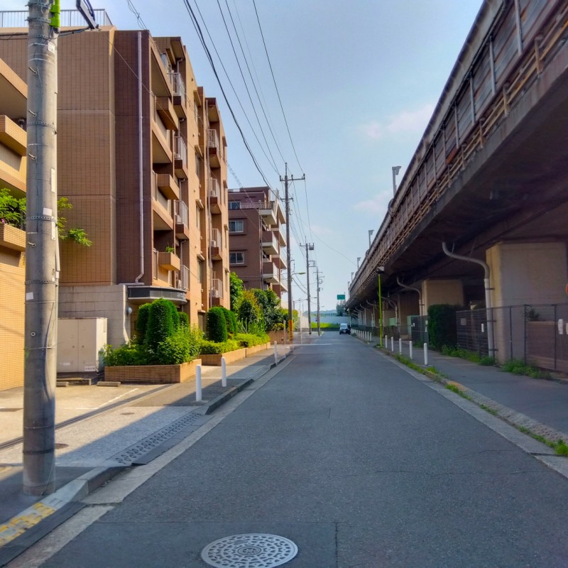 前面道路