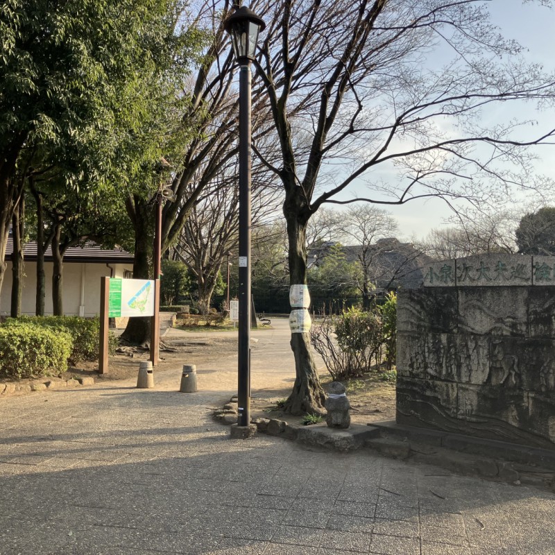世田谷区立次大夫堀公園　700ｍ