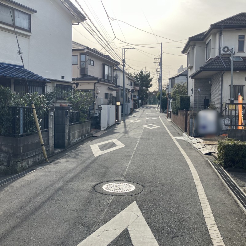 前面道路
