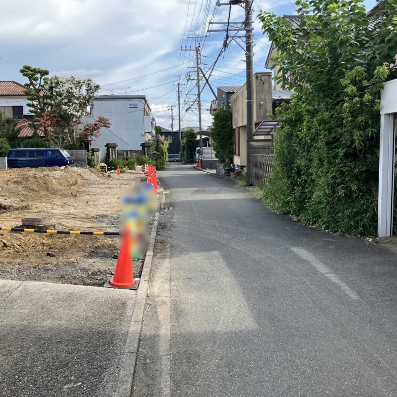 前面道路