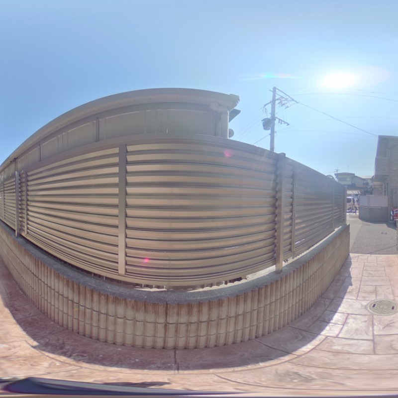 玄関外